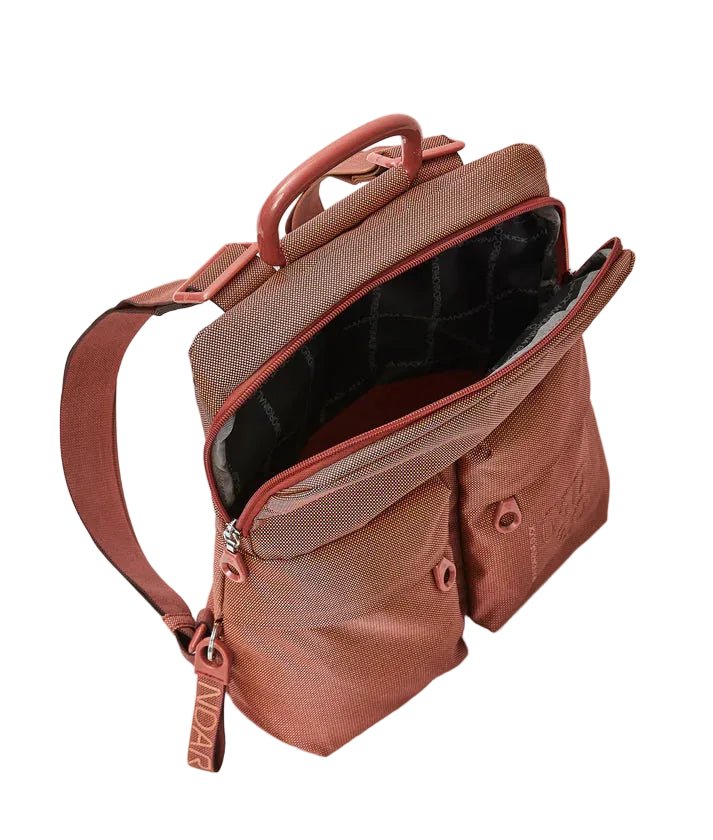 Zaino in tessuto MD20 Mandarina Duck P10QMTZ4 Pecan nut - Pelletteria Allegrini
