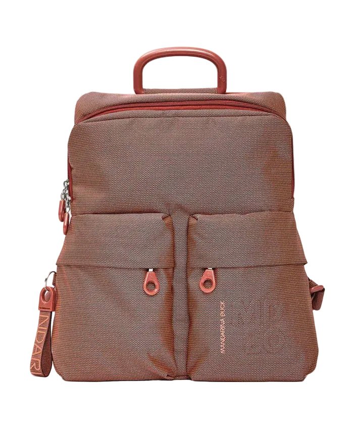 Zaino in tessuto MD20 Mandarina Duck P10QMTZ4 Pecan nut - Pelletteria Allegrini