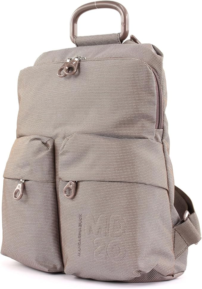 Zaino in tessuto MD20 Mandarina Duck P10QMTZ4 Taupe - Pelletteria Allegrini