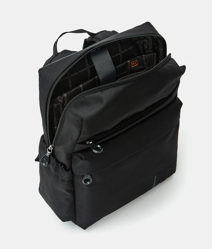 Zaino in tessuto porta pc MD20 Mandarina Duck P10QMT66 Nero - Pelletteria Allegrini