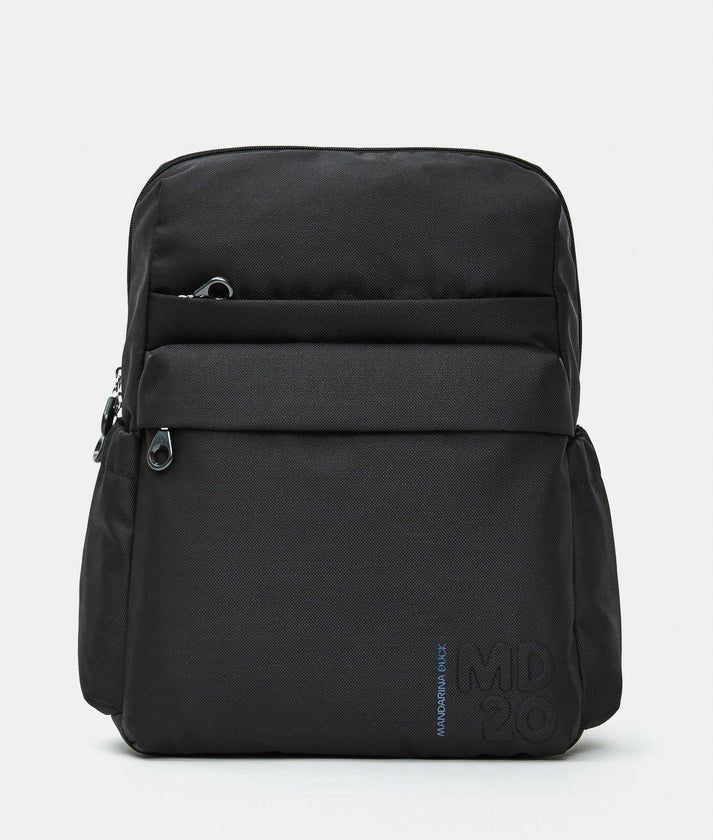 Zaino in tessuto porta pc MD20 Mandarina Duck P10QMT66 Nero - Pelletteria Allegrini