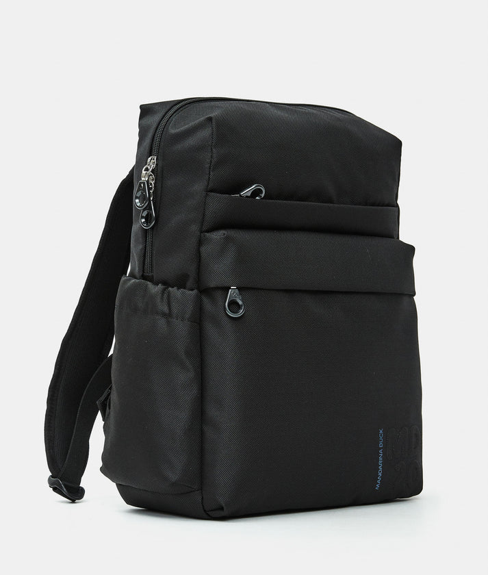 Zaino in tessuto porta pc MD20 Mandarina Duck P10QMT66 Nero - Pelletteria Allegrini