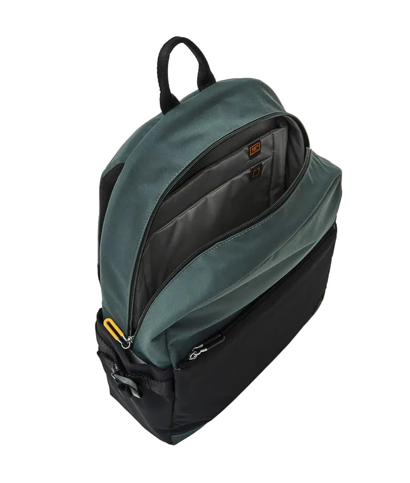 Zaino in tessuto Y - lite Mandarina Duck P10OWT05 Pine green - Pelletteria Allegrini