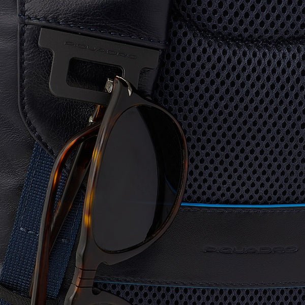 Zaino porta PC 14" e porta iPad Piquadro CA5574B2V Nero - Pelletteria Allegrini