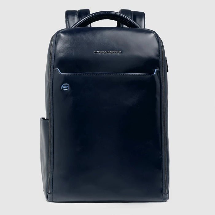Zaino uomo fast - check porta pc 14" Piquadro CA6858B2 Blu - Pelletteria Allegrini