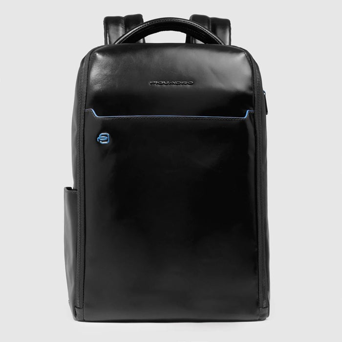 Zaino uomo fast - check porta pc 14" Piquadro CA6858B2 Nero - Pelletteria Allegrini
