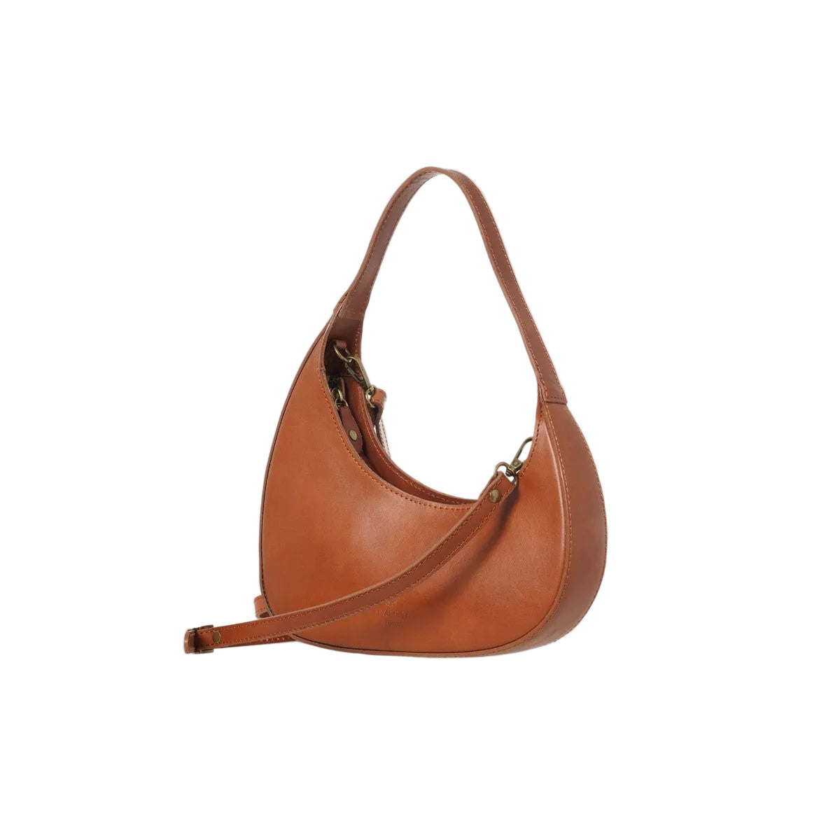 Borsa in pelle c/tracolla I Medici 63/1490 marrone