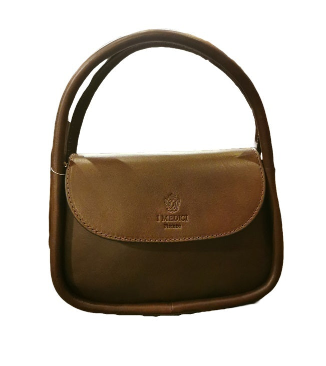 I Medici 63/640 Dark Brown Leather Bag