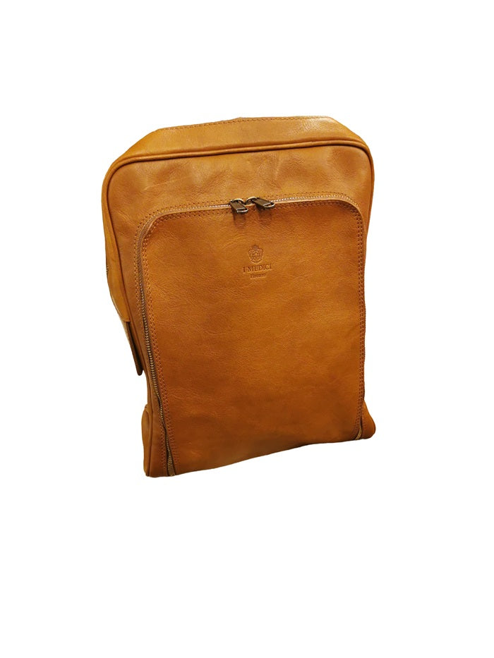 Leather backpack I Medici 63/681 brown