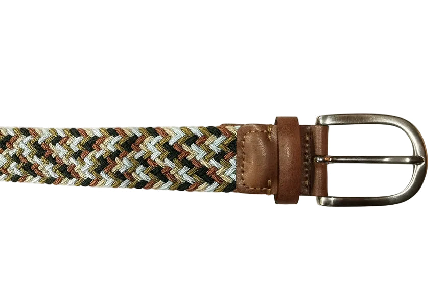 Cintura elasticizzata Pelletteria Allegrini Filippo S37 Safari