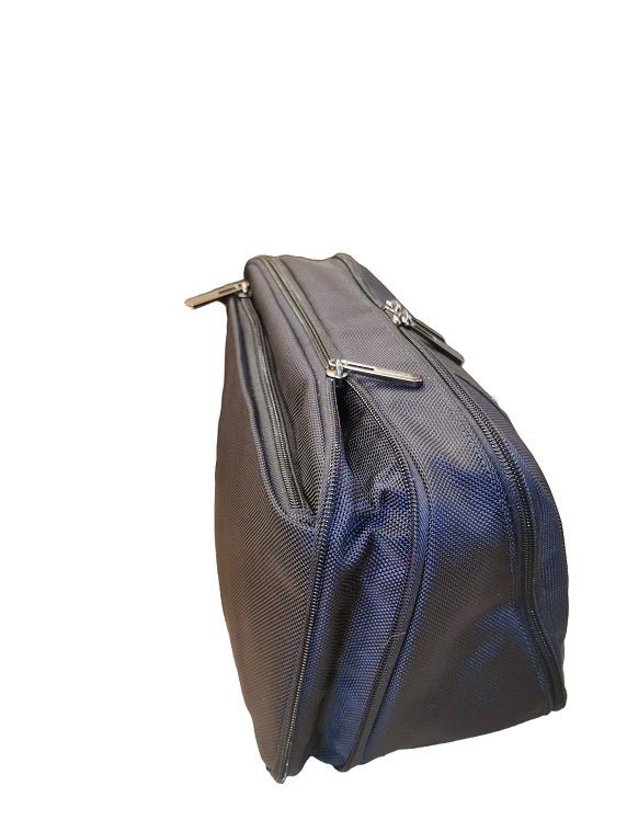 Beauty da viaggio con gancio Piquadro BY6148BR2 Blu - Pelletteria Allegrini