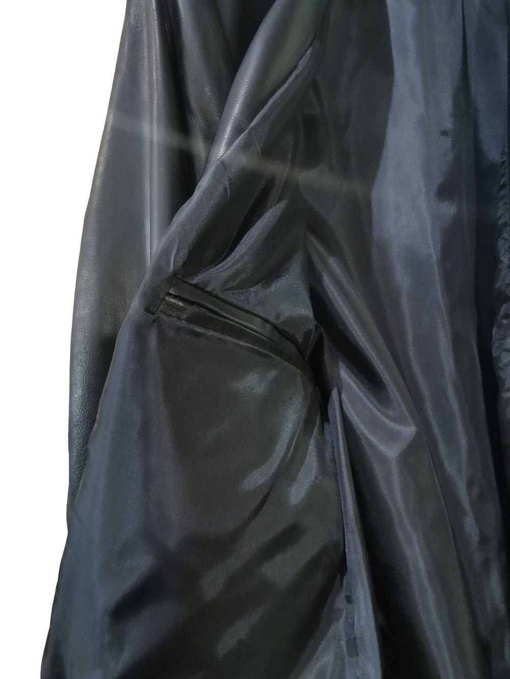 Blazer da uomo in pelle Pelletteria Allegrini Filippo OLIVER Nero - Pelletteria Allegrini