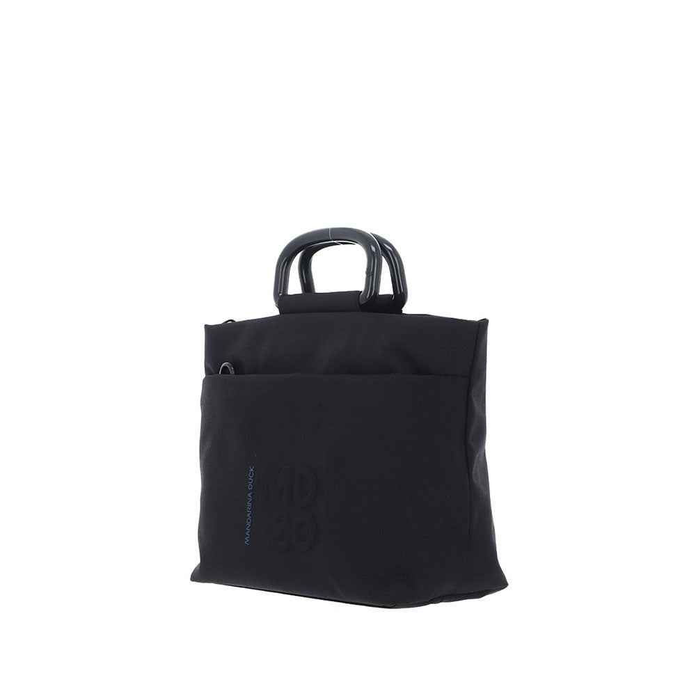 Borsa a mano mini MD20 Mandarina Duck P10QMT41 Nero - Pelletteria Allegrini