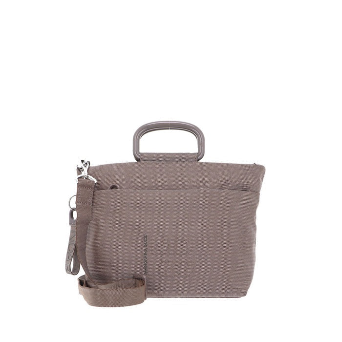 Borsa a mano mini MD20 Mandarina Duck P10QMT41 Taupe - Pelletteria Allegrini