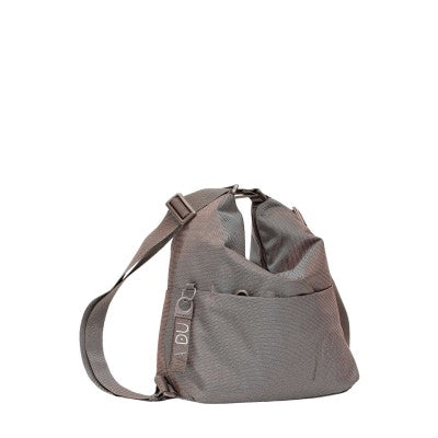 Bag/Backpack slide in fabric Md20 Mandarina Duck P10QMT38 Black