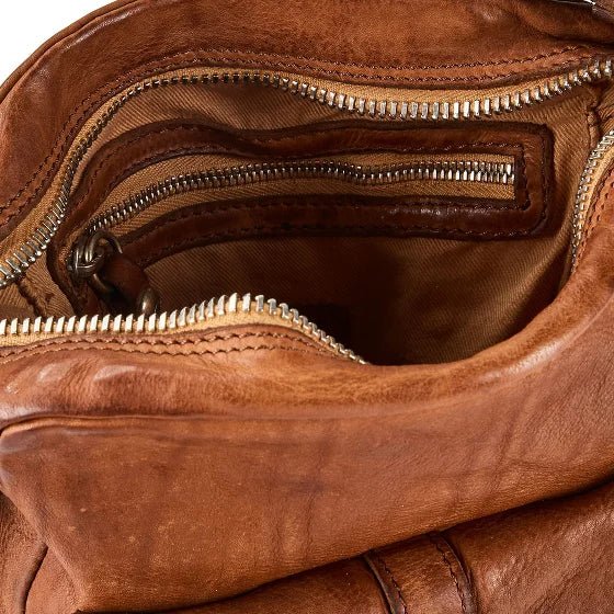 Borsa a tracolla Limone Campomaggi C044700ND X2298 cognac - Pelletteria Allegrini