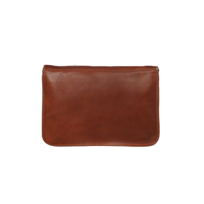 Borsa College in pelle I Medici 63/5600 marrone - Pelletteria Allegrini