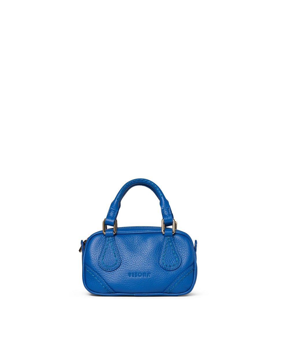 Borsa con maniglie e tracolla in pelle Visonà BOSTON 25120 Energia - Pelletteria Allegrini