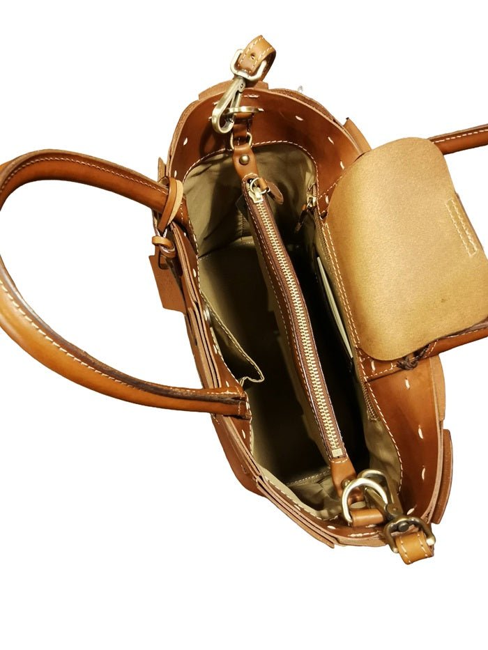 Borsa in pelle Bol Boldrini 07513 Cuoio - Pelletteria Allegrini