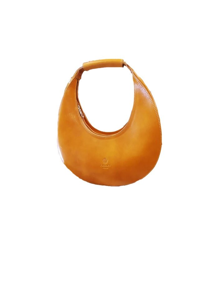 Borsa in pelle c/tracolla I Medici 63/1085/2 Giallo - Pelletteria Allegrini