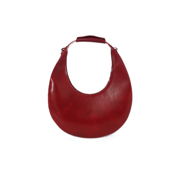 Borsa in pelle c/tracolla I Medici 63/1085/2 Rosso - Pelletteria Allegrini