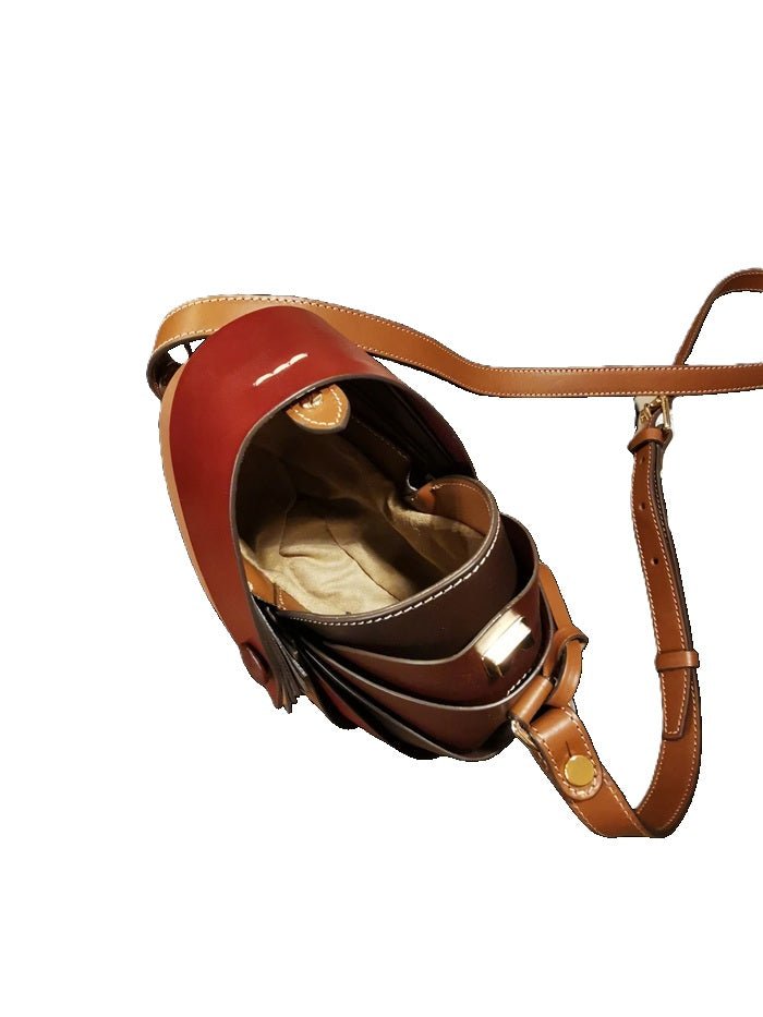 Borsa in pelle Opera Boldrini 07209 Multicolor - Pelletteria Allegrini