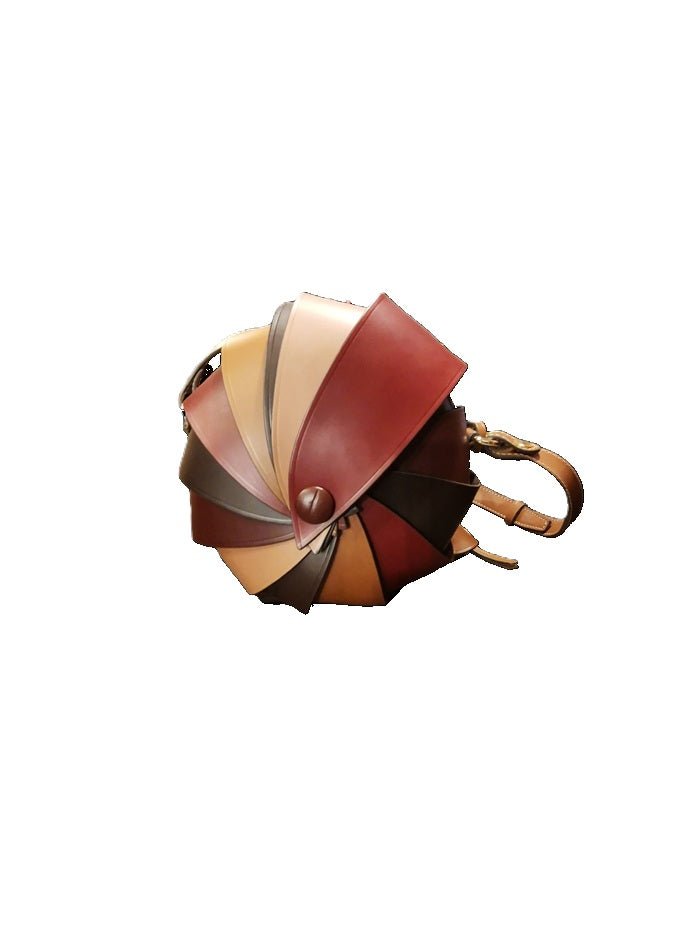 Borsa in pelle Opera Boldrini 07209 Multicolor - Pelletteria Allegrini