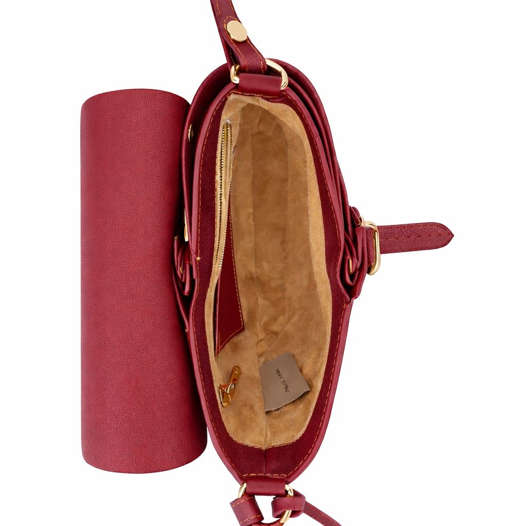 Borsa in pelle Opera Boldrini 07266 Bordeaux - Pelletteria Allegrini