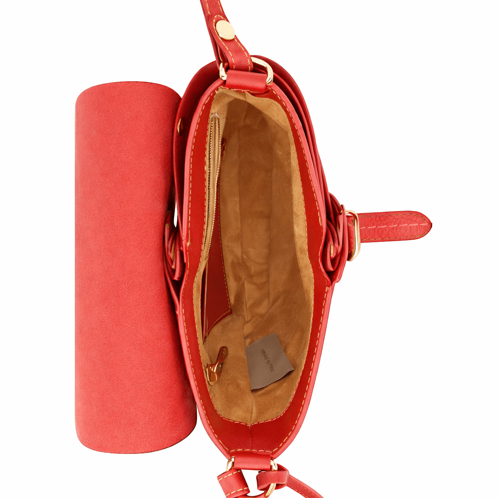 Borsa in pelle Opera Boldrini 07266 Rosso - Pelletteria Allegrini