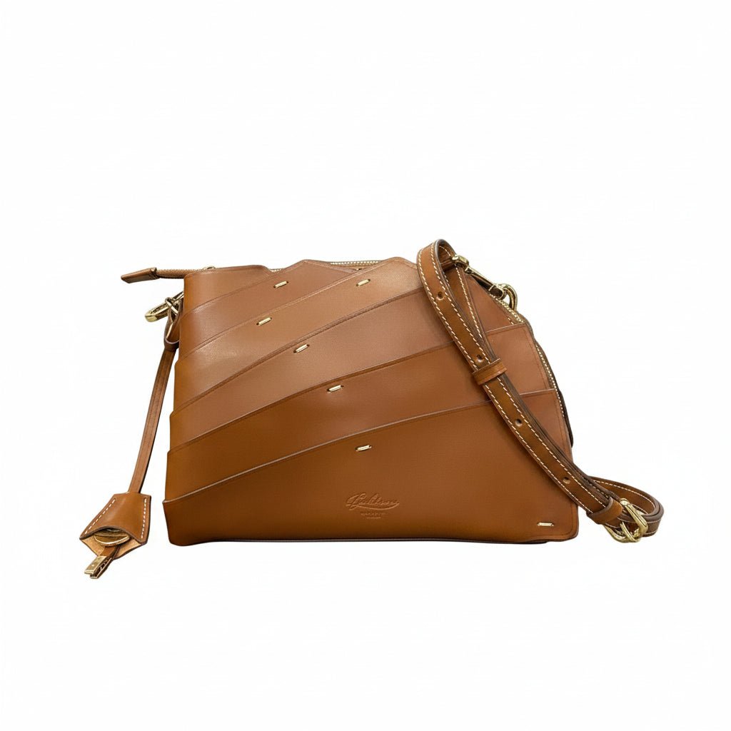 Borsa in pelle Opera Boldrini 07606 golden - Pelletteria Allegrini