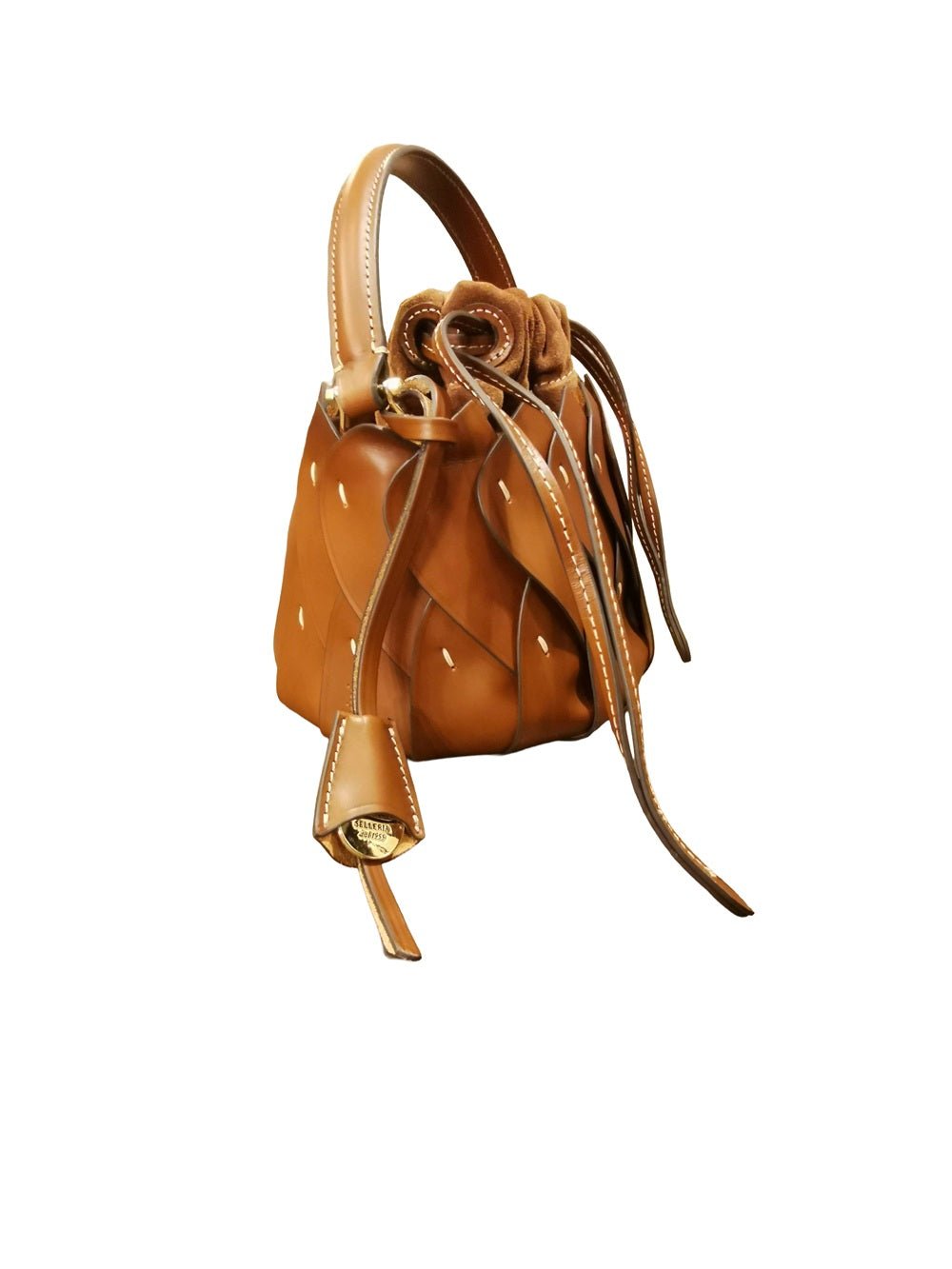 Borsa in pelle Opera Boldrini 07639 Golden - Pelletteria Allegrini