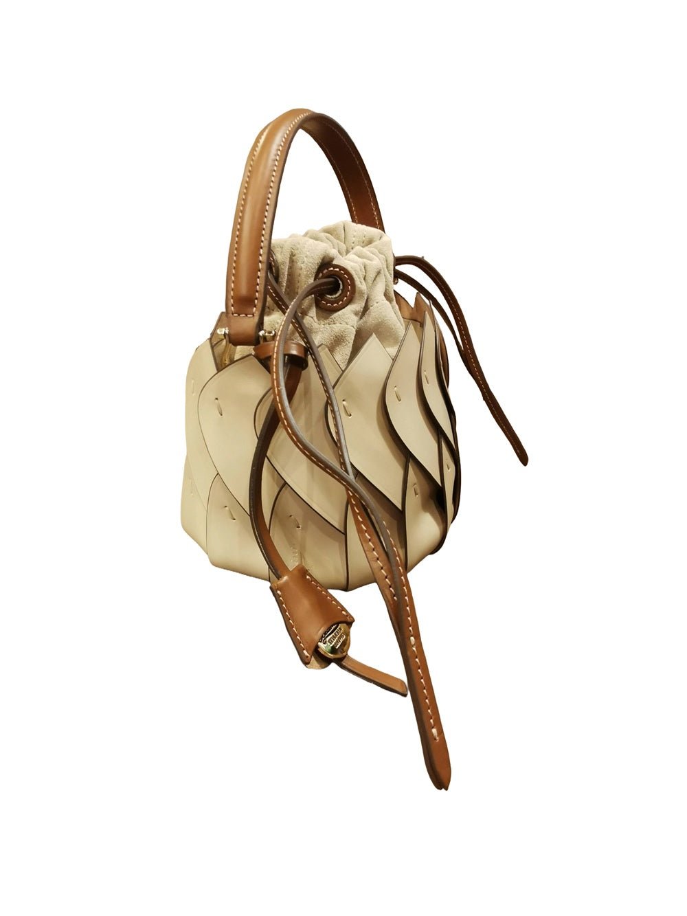 Borsa in pelle Opera Boldrini 07639 Osso/cuoio - Pelletteria Allegrini