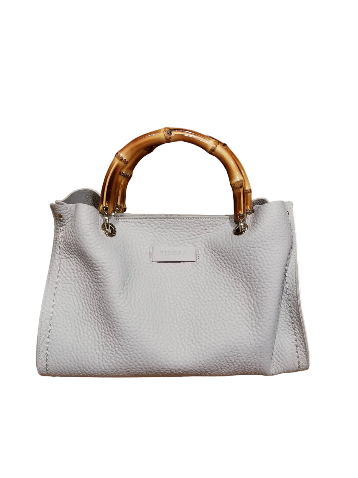 Borsa in pelle Visonà 20158 Beige - Pelletteria Allegrini