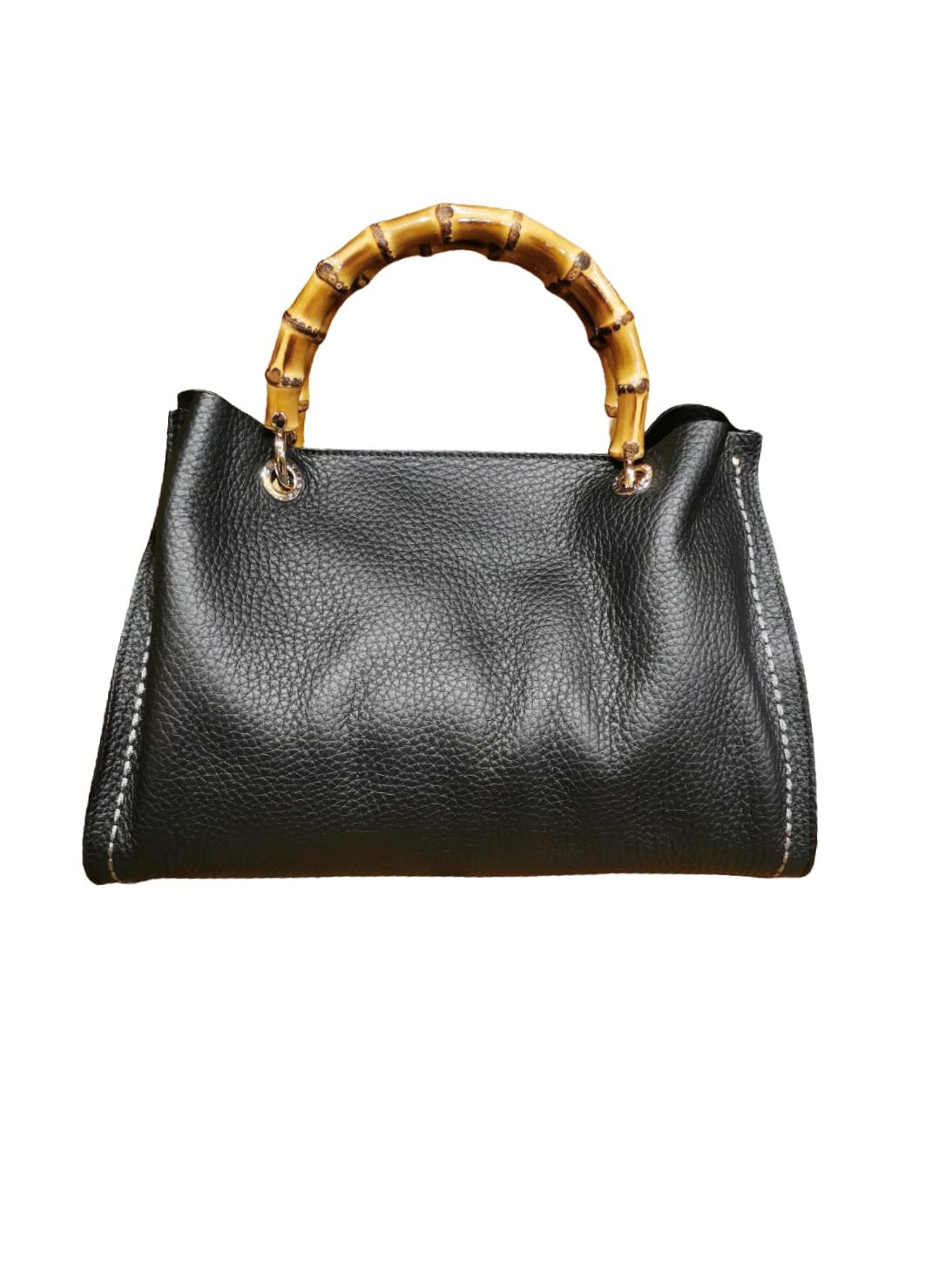 Borsa in pelle Visonà 20158 nero - Pelletteria Allegrini