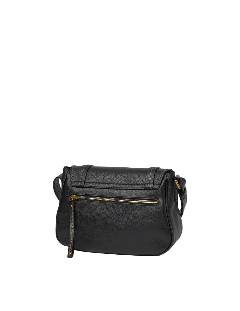 Borsa in pelle Visonà Diana 23511 nero - Pelletteria Allegrini