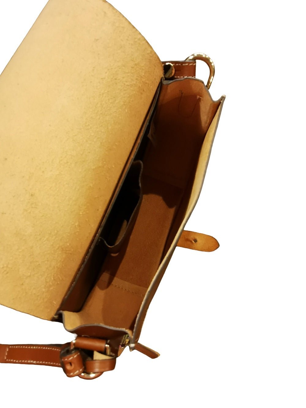 Borsa media in pelle Boldrini 07476 Golden - Pelletteria Allegrini