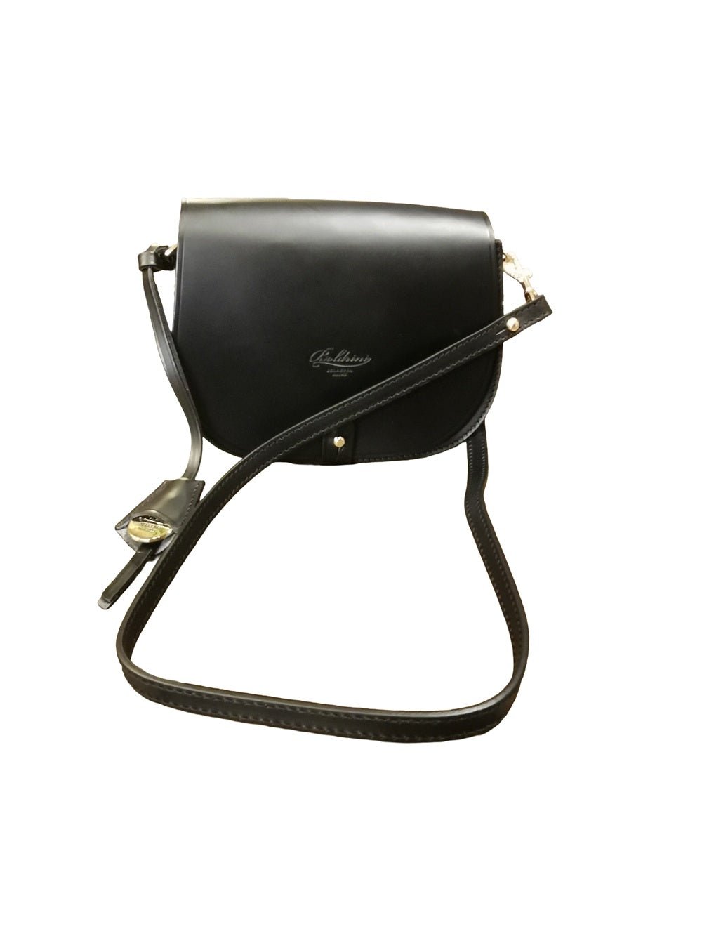 Borsa piccola in pelle Boldrini 07211 Nero - Pelletteria Allegrini