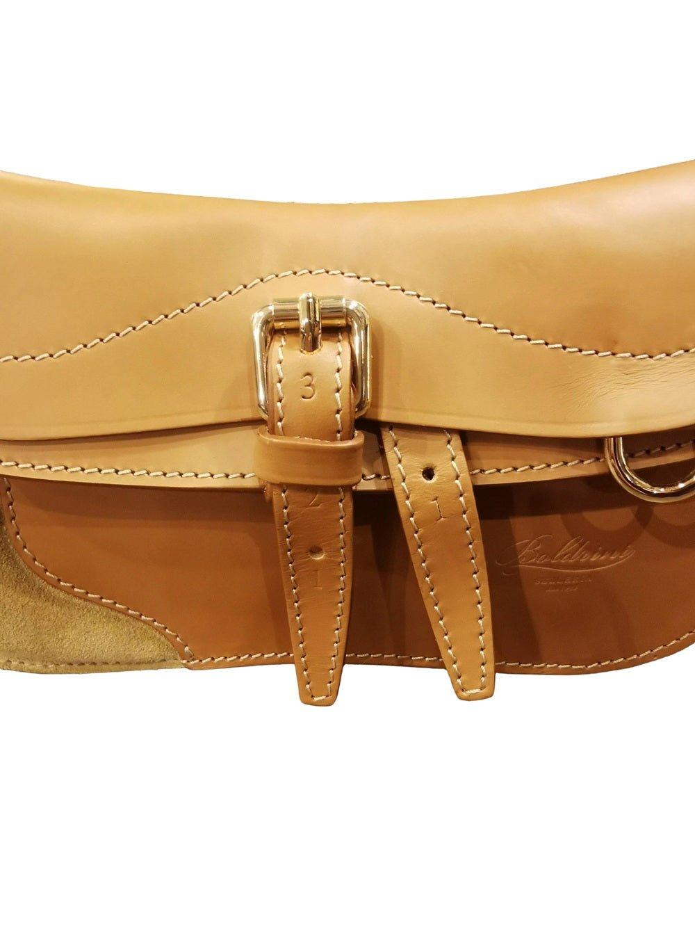 Borsa piccola in pelle Boldrini 07653 Naturale - Pelletteria Allegrini