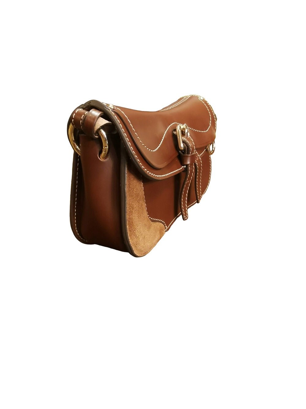 Borsa piccola in pelle Boldrini 07653 Papaja - Pelletteria Allegrini