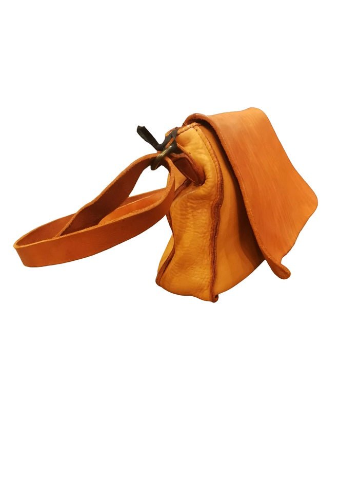 Borsa piccola in pelle Pelletteria Allegrini Filippo 1570 Arancione - Pelletteria Allegrini