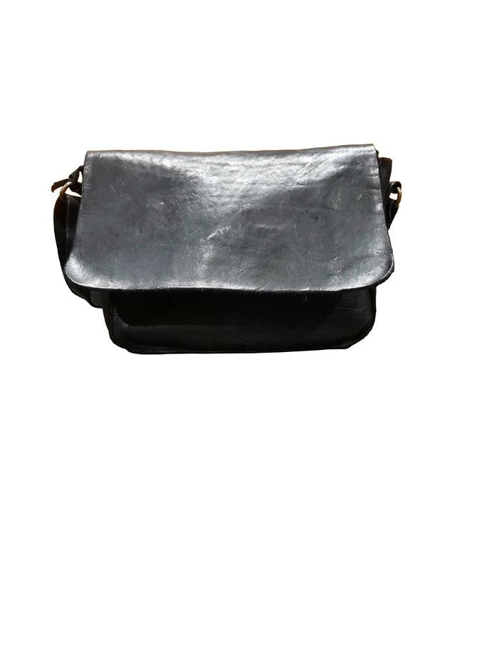 Borsa piccola in pelle Pelletteria Allegrini Filippo 1570 Nero - Pelletteria Allegrini