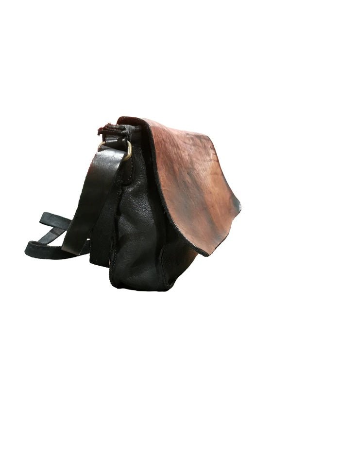 Borsa piccola in pelle Pelletteria Allegrini Filippo 1570 Nero - Pelletteria Allegrini