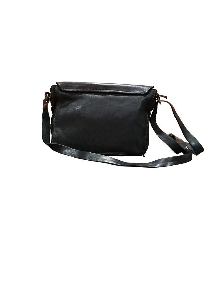 Borsa piccola in pelle Pelletteria Allegrini Filippo 1570 Nero - Pelletteria Allegrini