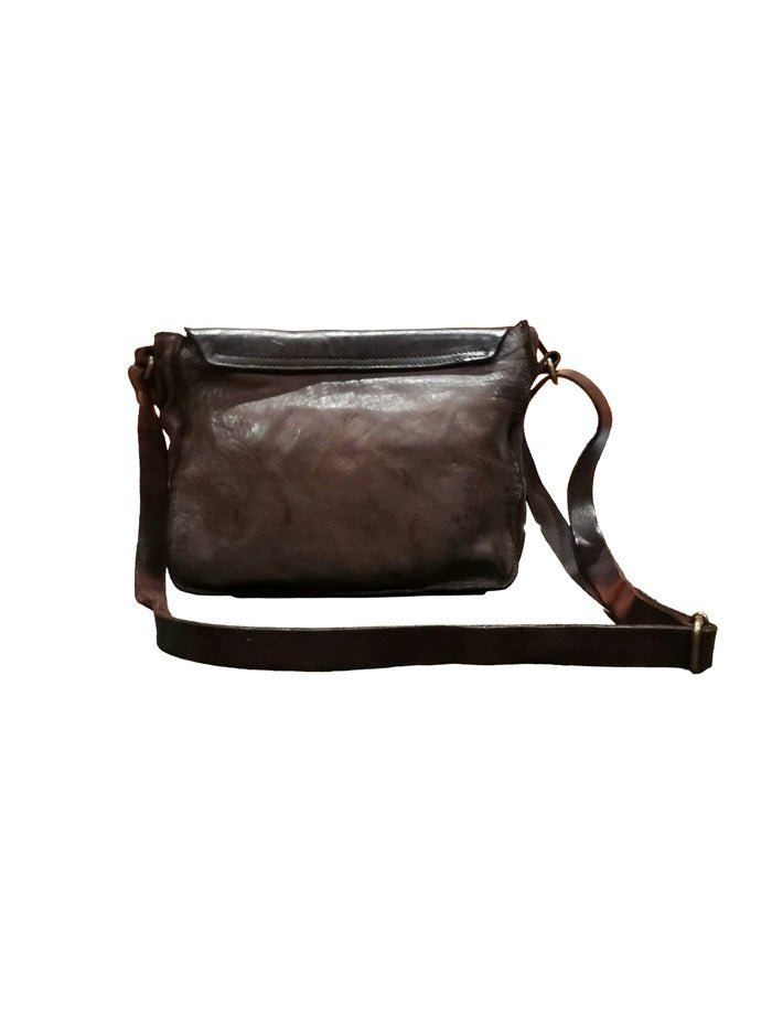 Borsa piccola in pelle Pelletteria Allegrini Filippo 1570 Testa di moro - Pelletteria Allegrini