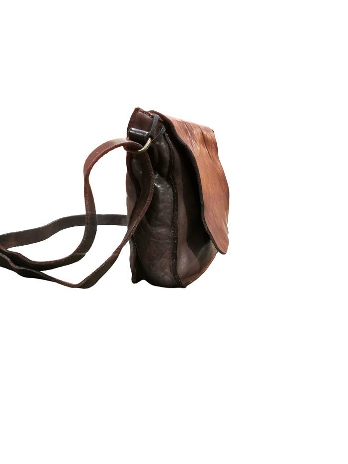 Borsa piccola in pelle Pelletteria Allegrini Filippo 1570 Testa di moro - Pelletteria Allegrini
