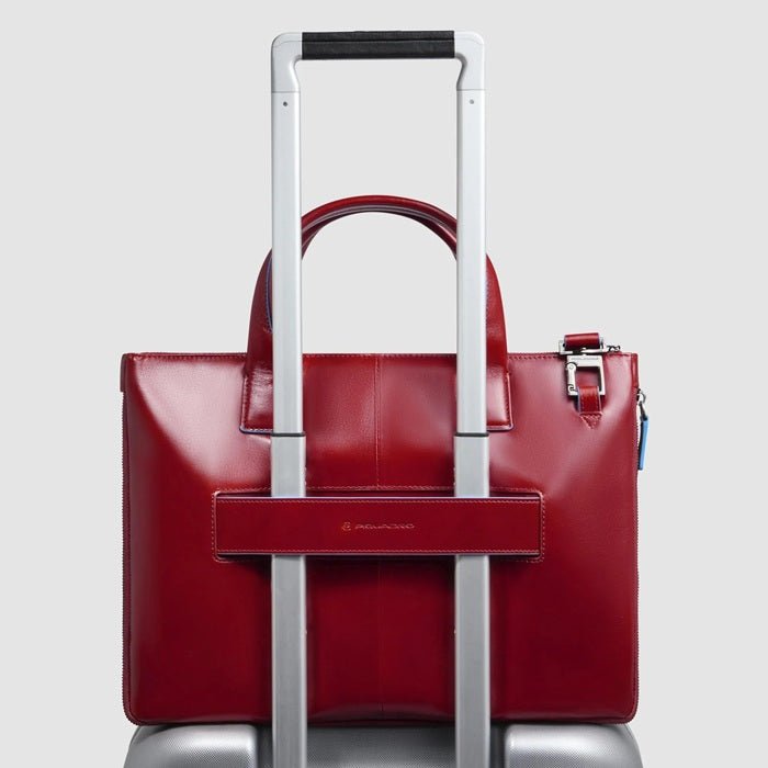 Borsa porta pc 14" Piquadro CA6857B2 Rosso - Pelletteria Allegrini