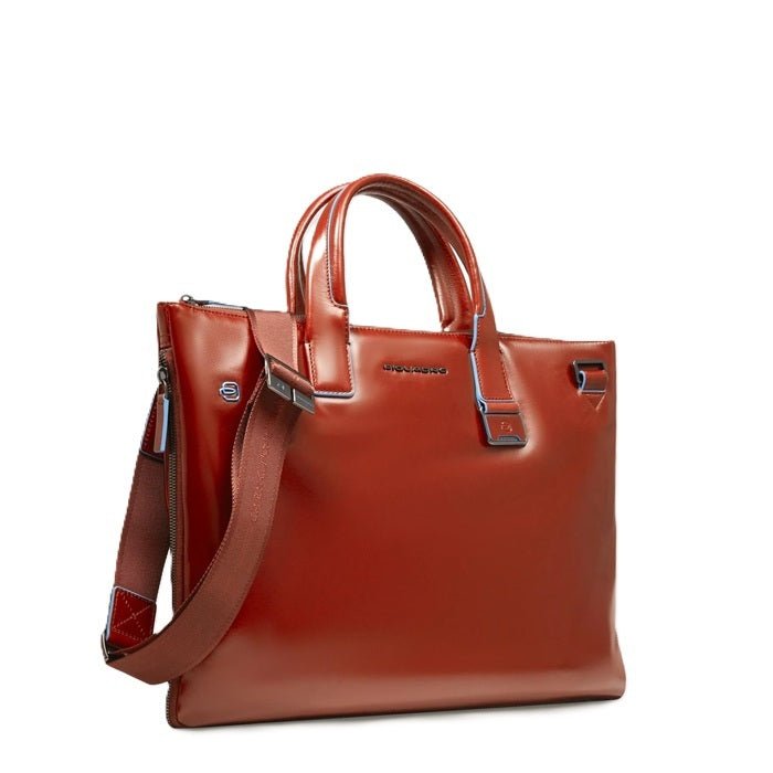 Borsa porta pc 15,6", espandibile Piquadro CA4021B2 Cuoio4 (arancio) - Pelletteria Allegrini