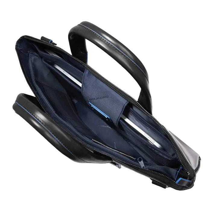 Borsa porta pc 15,6", espandibile Piquadro CA4021B2 Nero - Pelletteria Allegrini