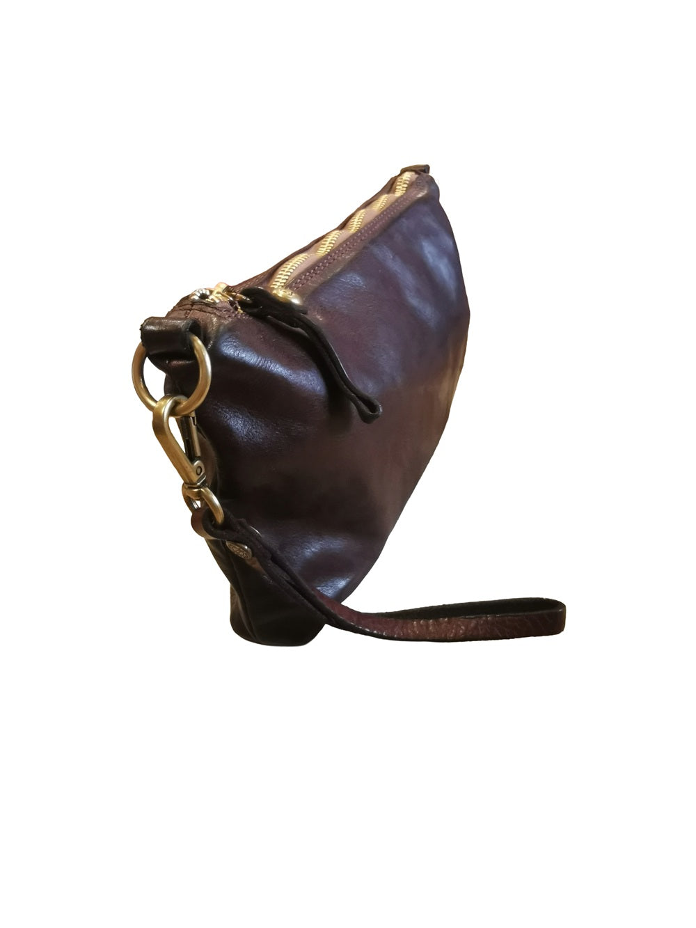 Campomaggi Greta Crossbody Bag in Leather C043610ND-X0001 Dark Brown