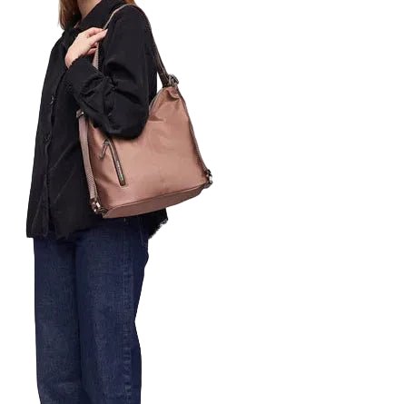 Borsa/zaino in tessuto Hunter Mandarina Duck P10VCT41 Beaver - Pelletteria Allegrini